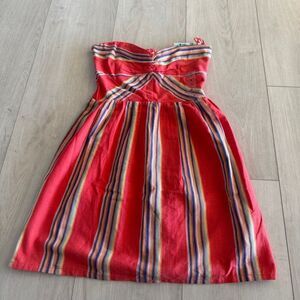 Roxy vertical striped dress size M